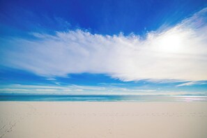 On the beach