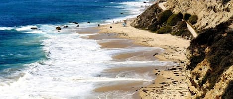 Beach nearby, beach towels