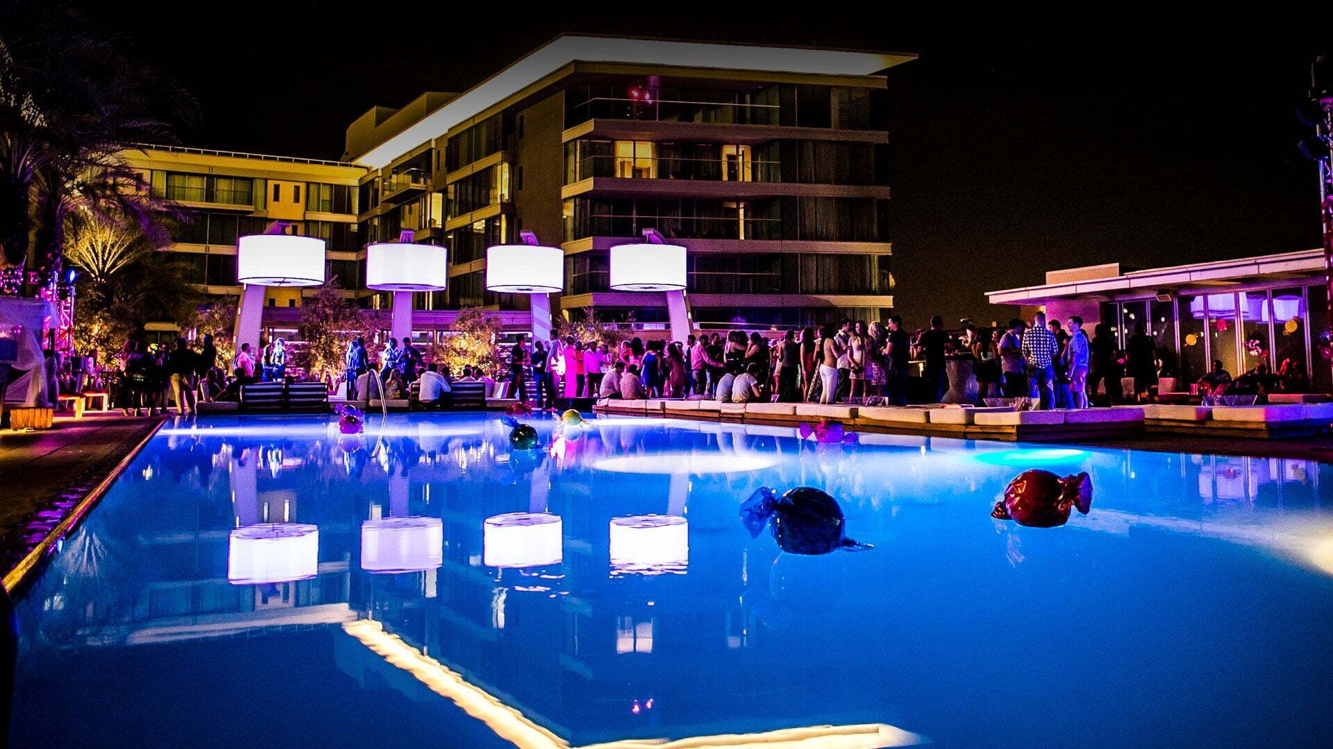 Una piscina climatizada