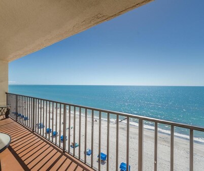 Amazing Beach Front w/ Gulf & Ocean Views~Las Brisas 506