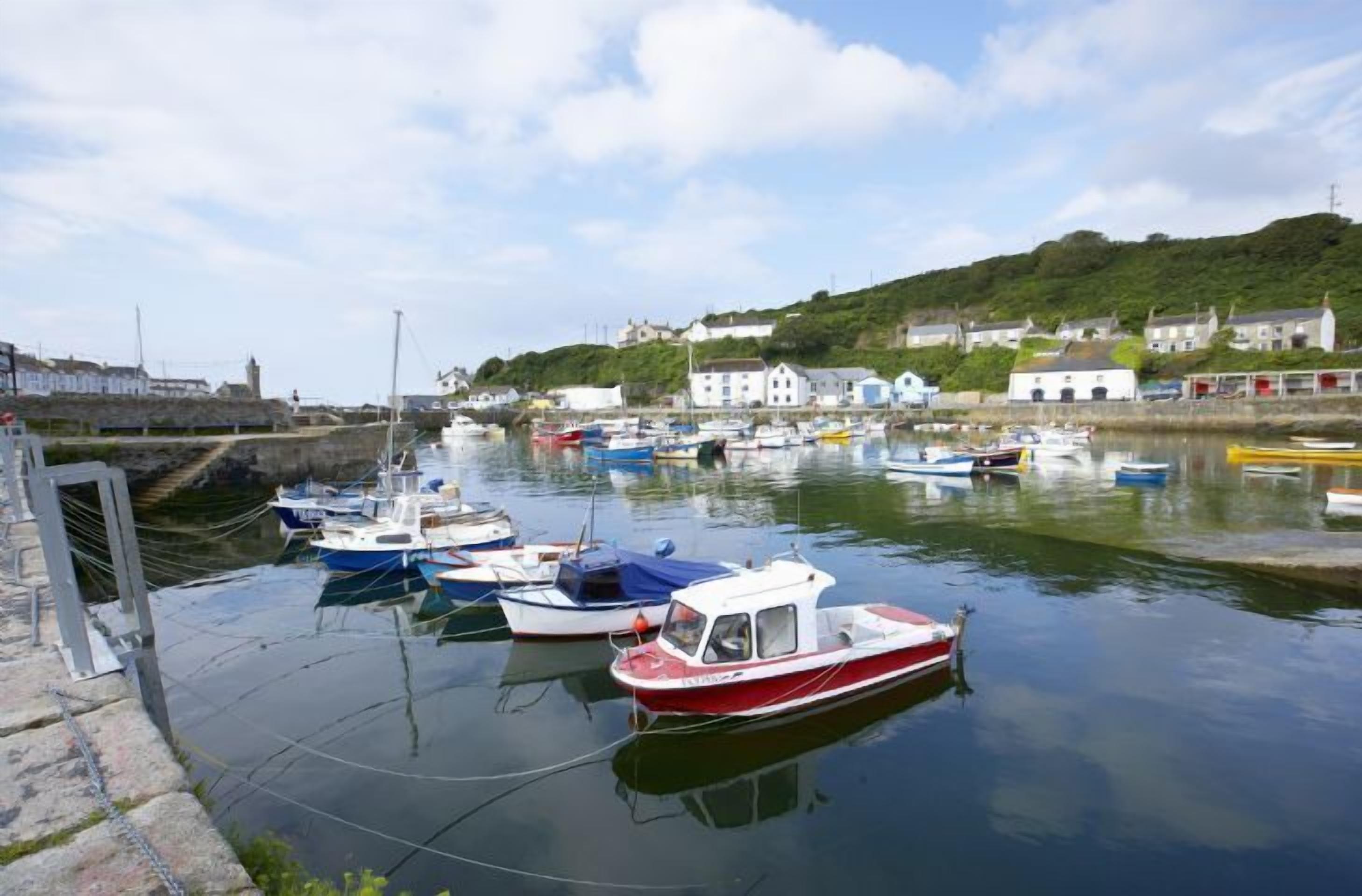 Nearby is the pretty harbour of Porthleven