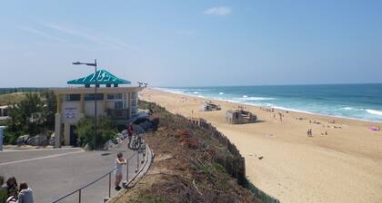 400m to the beach Labenne Ocean Shankha House near Hossegor Biarritz,