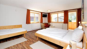 3 soverom, safe på rommet, wi-fi og sengetøy