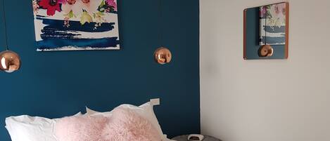 Quarto família | Cortinas blackout, ferros/tábuas de passar roupa, Wi-Fi de cortesia