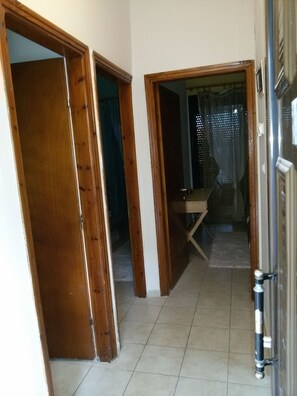 Family Apartment, 2 Bedrooms | Living area | 24-inch flat-screen TV with cable channels, TV - Villa Maria Apartments (Kassandra)