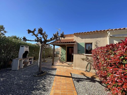 Ferienhaus für 6 Pers. in Strandnähe mit Garten, Parkplatz und Garage - St. Cyprien Plage