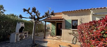 Maison avec jardin, 6 couchages, proche plage et port, parking sécurisé - Saint-Cyprien Plage