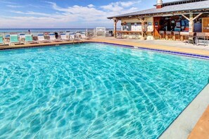 Indoor pool, a heated pool - Renovated Luxury 3/2 Beachfront Sunsets - Regency (Panama City Beach)