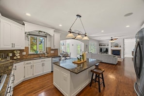 Unclassified image, 5 of 104, button - Stunning private villa pond, theater (Overland Park)