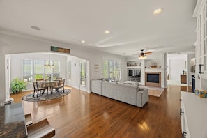 Unclassified image, 3 of 104, button - Stunning private villa pond, theater (Overland Park)