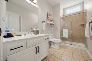 Bathtub, hair dryer