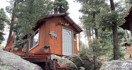 The Alpaca Barnhaus in the Jemez Mountains-Quiet & Comfortable at 8700'