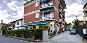 Façade de l’hébergement