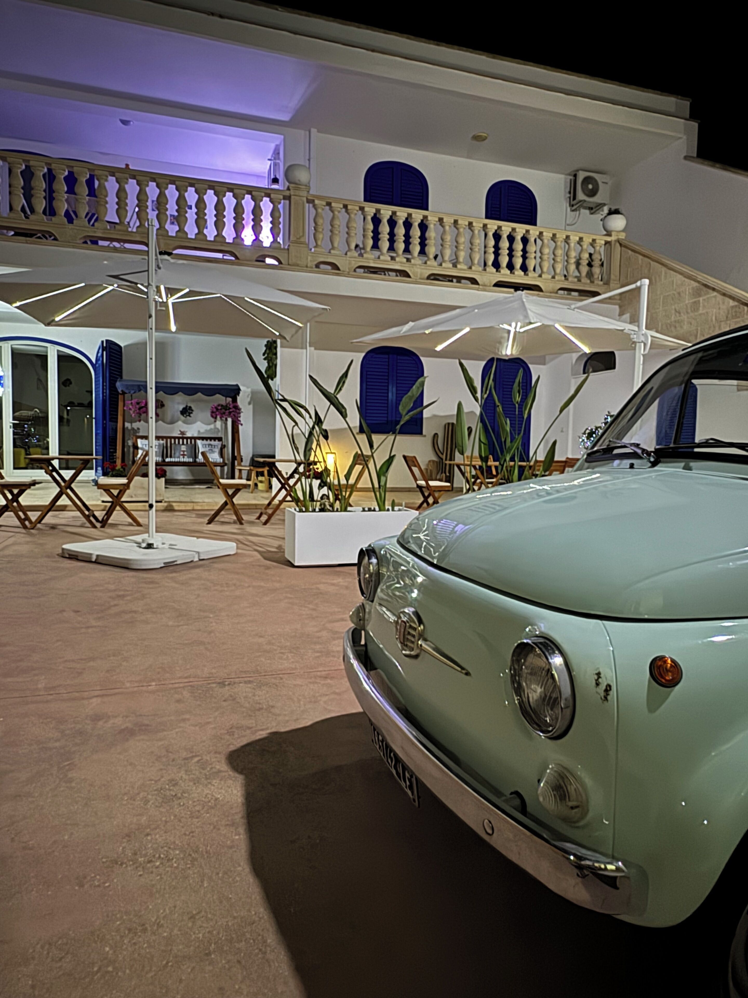 Façade de l’hébergement