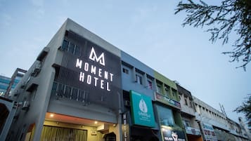 Front of property – evening/night