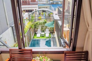 Deluxe Double or Twin Room, Balcony | View from room - Ngo Homestay (Da Nang)
