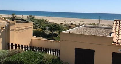 Maison T2 face mer avec parking privé, 4 couchages