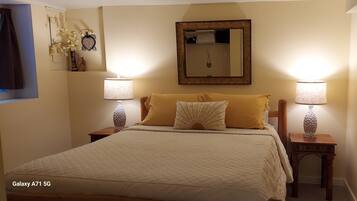 2 bedrooms, desk, iron/ironing board, free WiFi