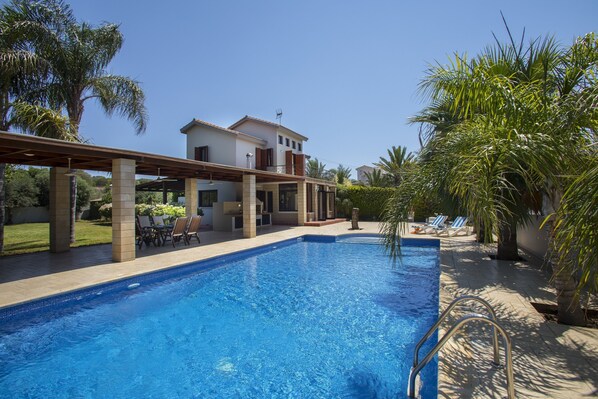 Villa, 3 slaapkamers, privézwembad | Terras