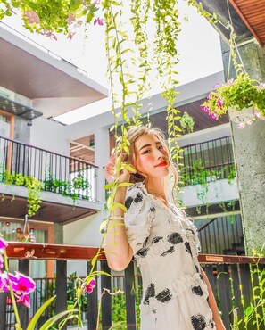 Rom – deluxe | Terrasse/patio