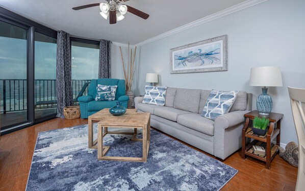 TV, stereo - P7 7906 - 2 BR @ Phoenix VII *PREMIUM* - 9th Floor (Orange Beach)