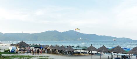 Udsigt fra overnatningsstedet