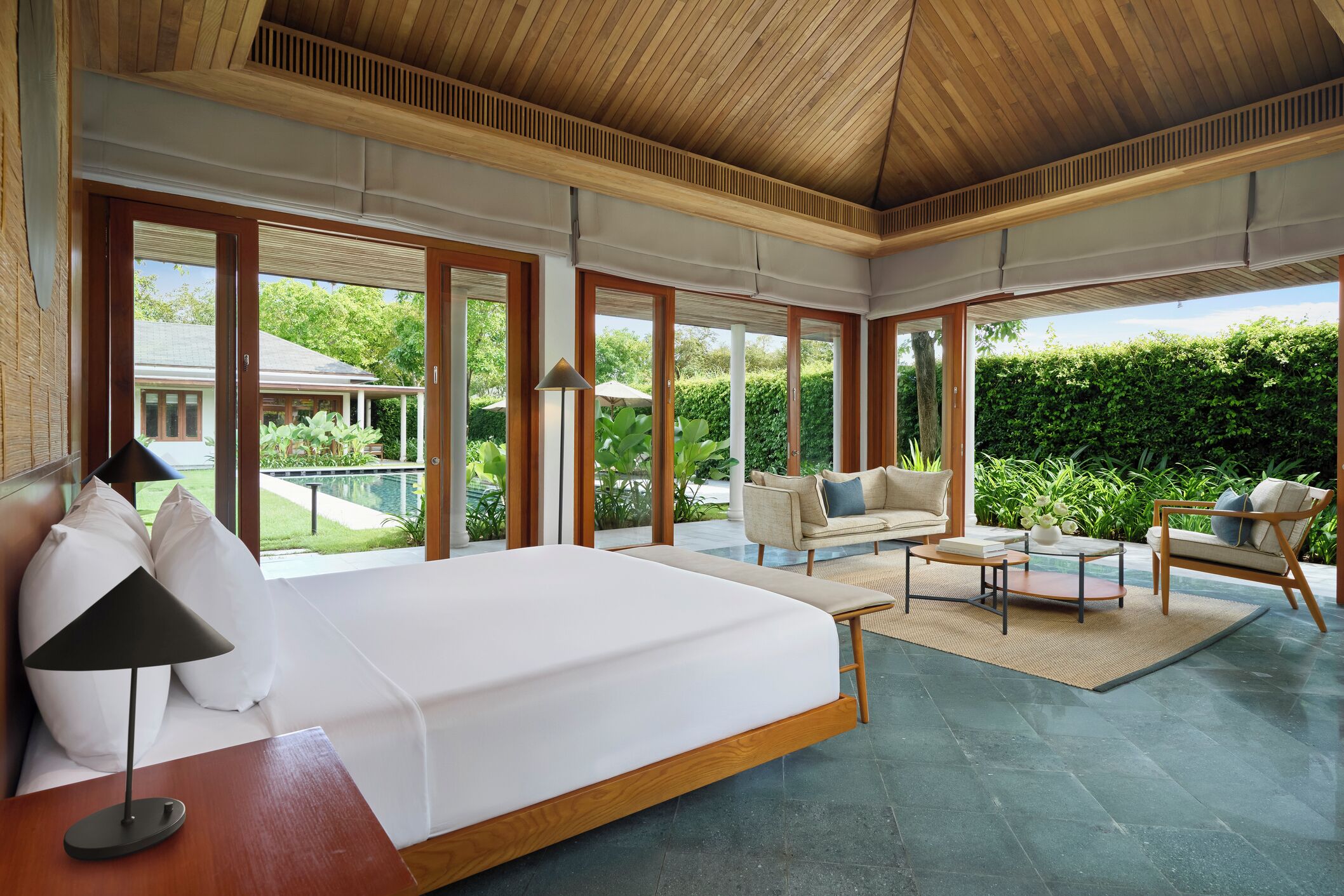 Villa, 4 Schlafzimmer, eigener Pool, Flussblick (Private Pool)