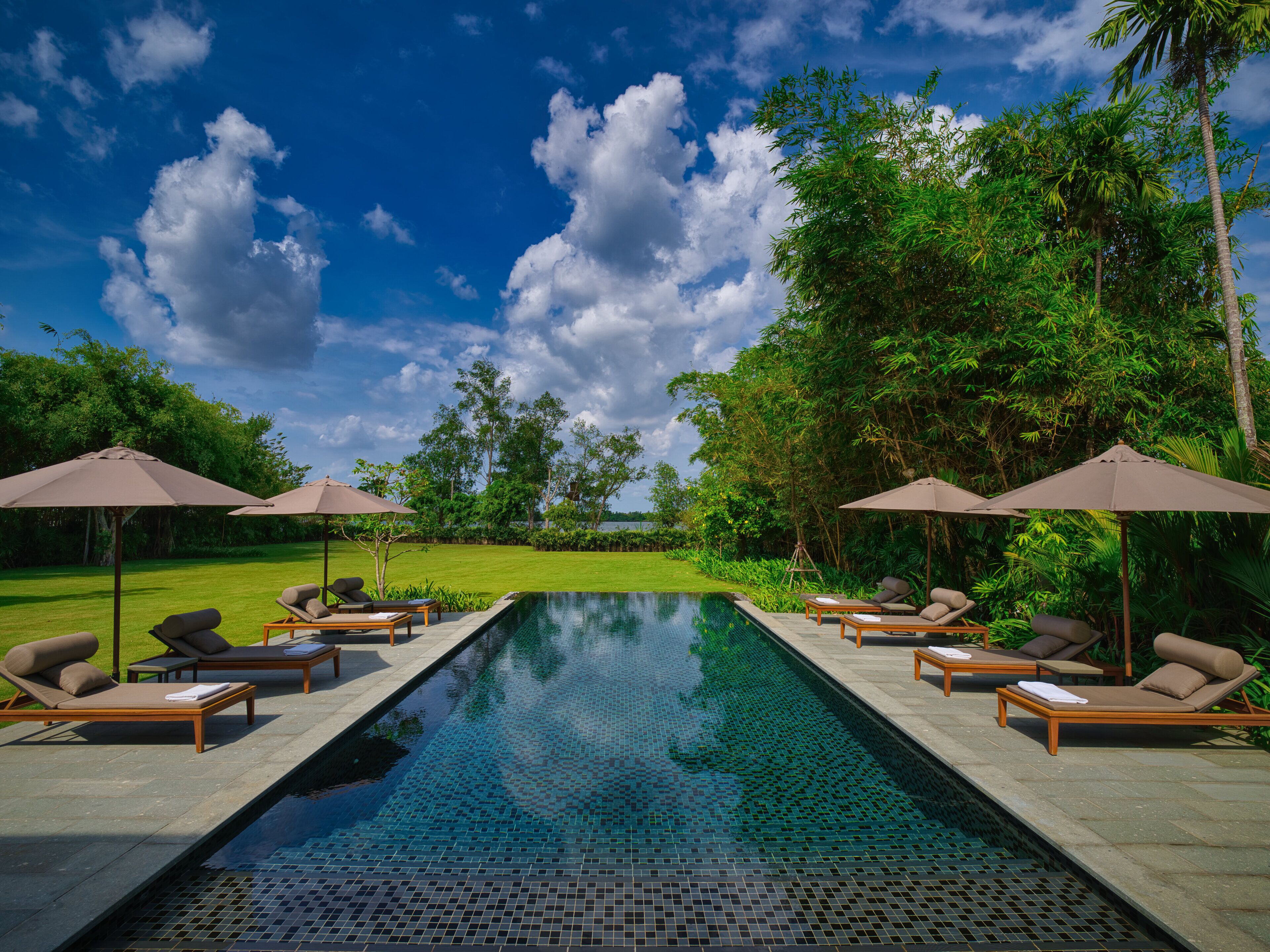 Villa, Flussblick | Ausblick vom Zimmer