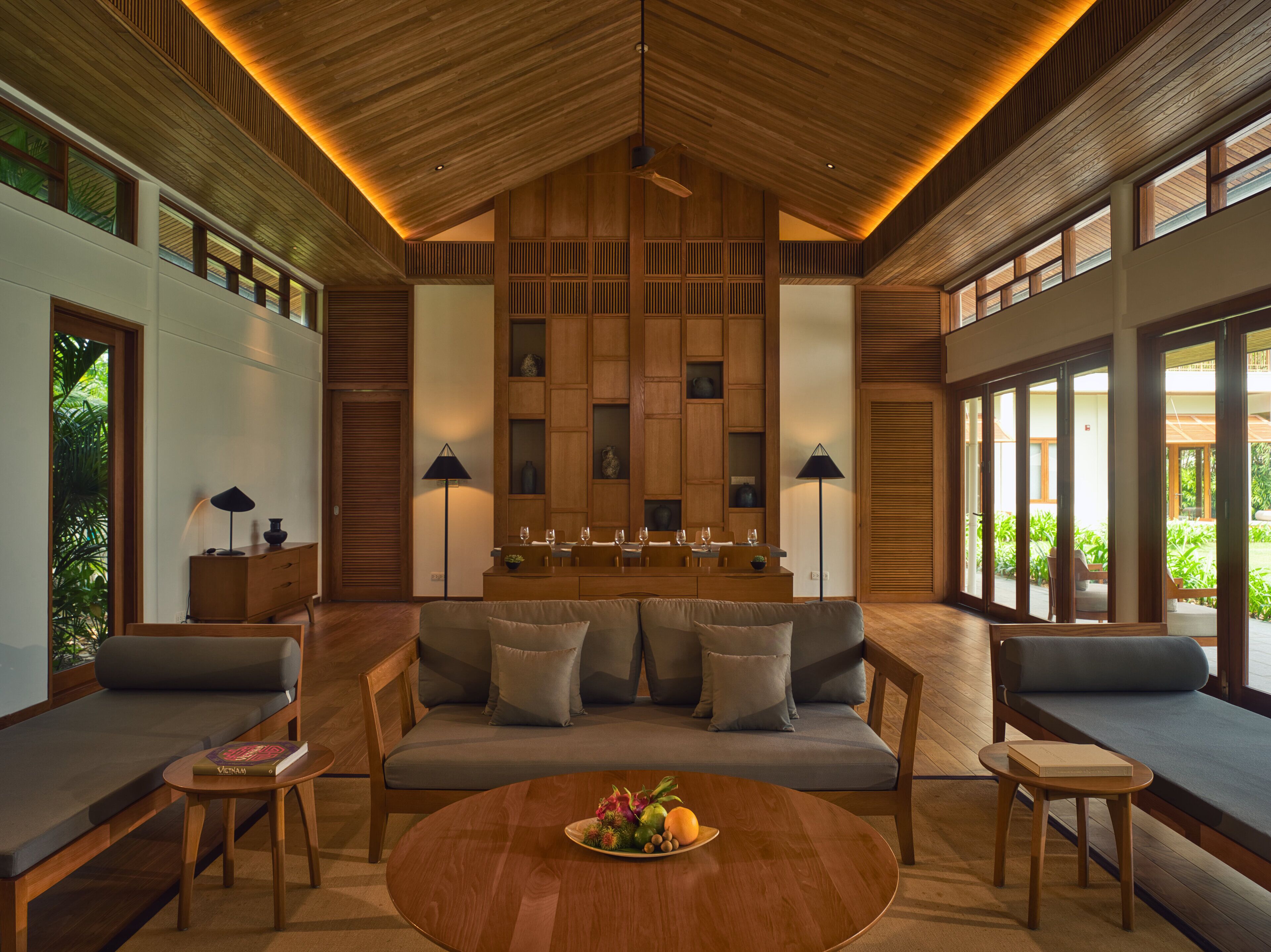 river villa | living room | flat-screen tv