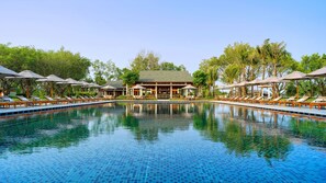 Outdoor pool, open 6 AM to 9 PM, sun loungers, lifeguards on site - Legacy Mekong, Can Tho, Autograph Collection (Can Tho)