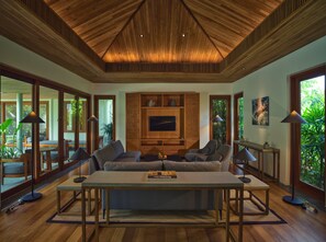 Garden Villa | Living area | Flat-screen TV - Legacy Mekong, Can Tho, Autograph Collection (Can Tho)