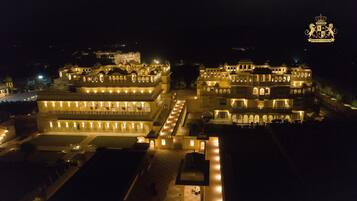 Front of property – evening/night