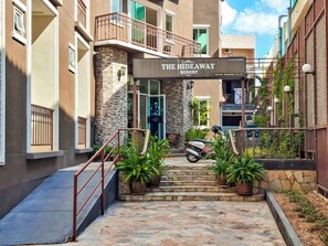 Façade de l’hébergement