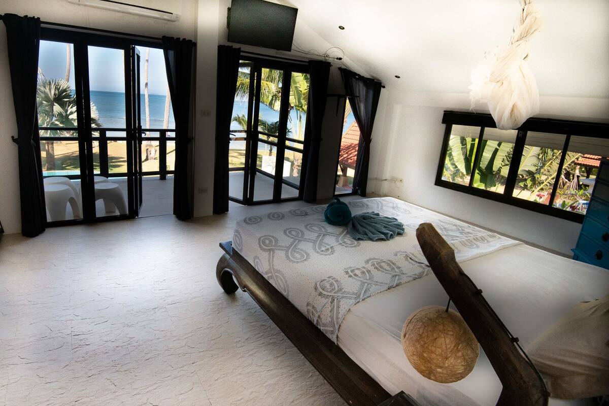 exclusive villa, 5 bedrooms, pool access, beachfront | 1 bedroom, in-room safe, individually furnished, laptop workspace