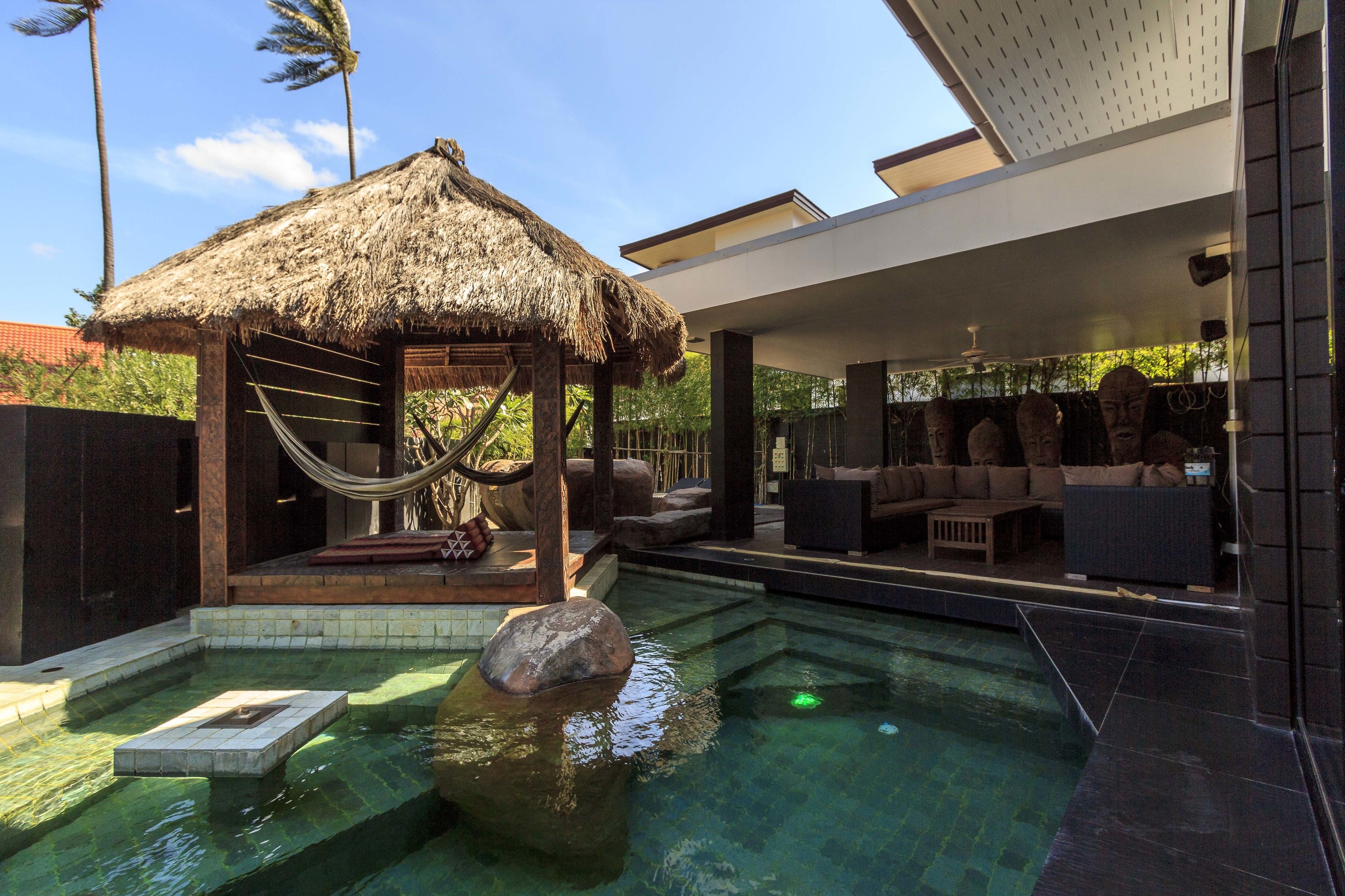 Villa – exclusive, 4 soverom, adgang til basseng, ved basseng | Utsikt fra rommet