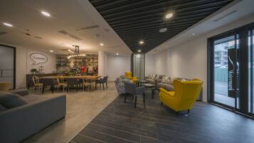 Zona de estar del vestíbulo