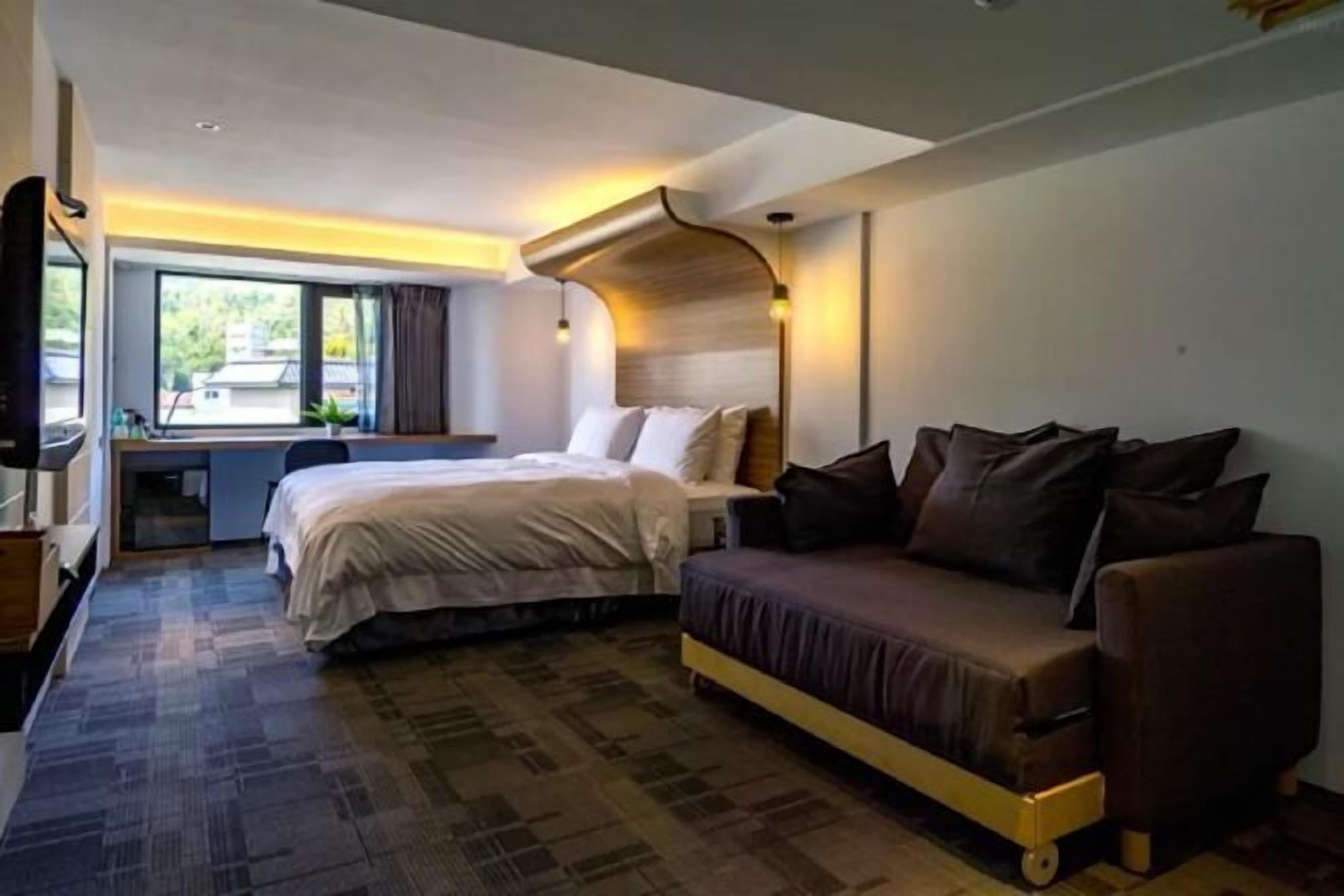 Couette en duvet d'oie, bureau, rideaux occultants