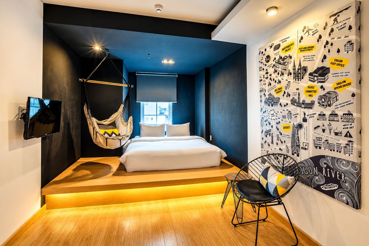 Cozy Double Nest - Free laundry, Minibar | Free minibar, in-room safe, desk, soundproofing