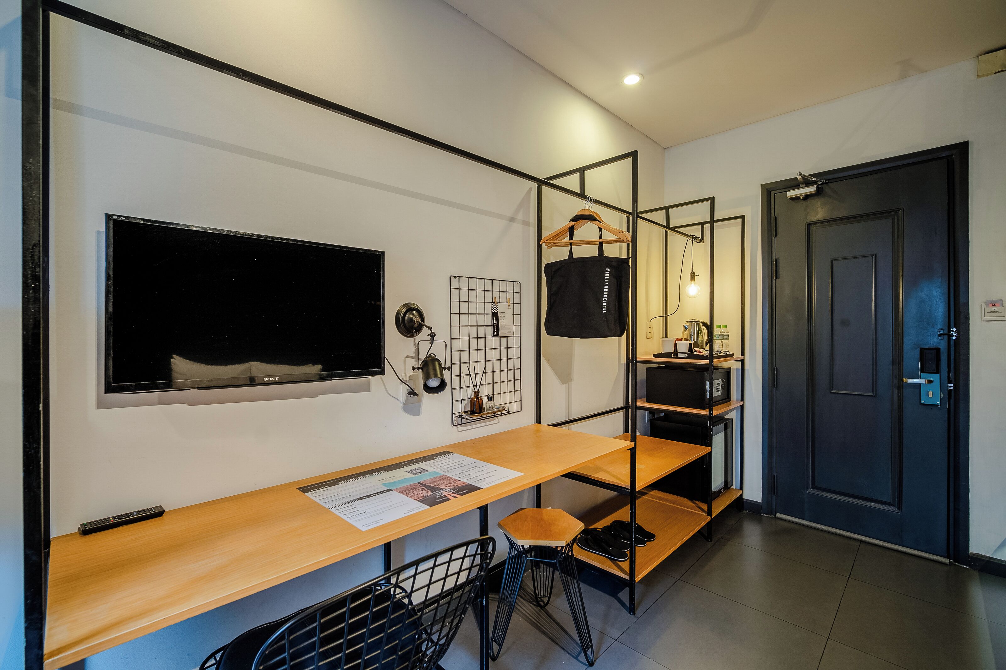 free minibar, in-room safe, desk, soundproofing