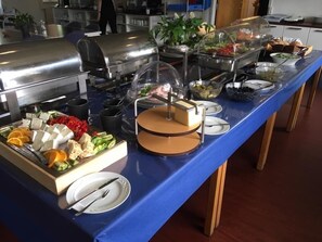 吃到飽自助式早餐