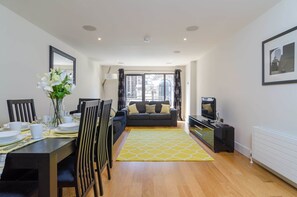 Huoneisto, 2 makuuhuonetta | Olohuone