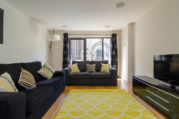 Huoneisto, 2 makuuhuonetta | Olohuone