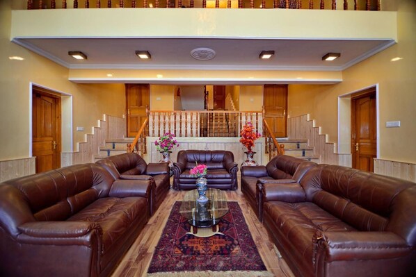 Sala de estar en el lobby