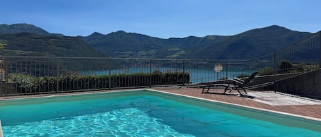 Una piscina climatizada