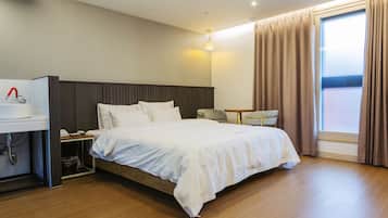 Chambre Deluxe | Literie de qualité supérieure, matelas mémoire de forme
