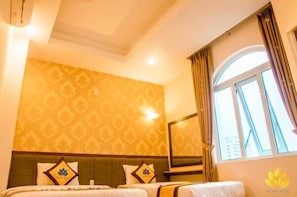 Deluxe-Doppel- oder -Zweibettzimmer | Bettwäsche aus ägyptischer Baumwolle, hochwertige Bettwaren