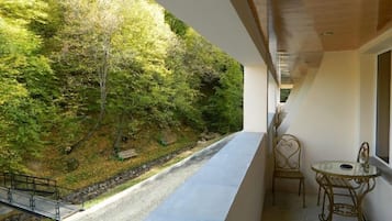 Uitzicht vanuit accommodatie