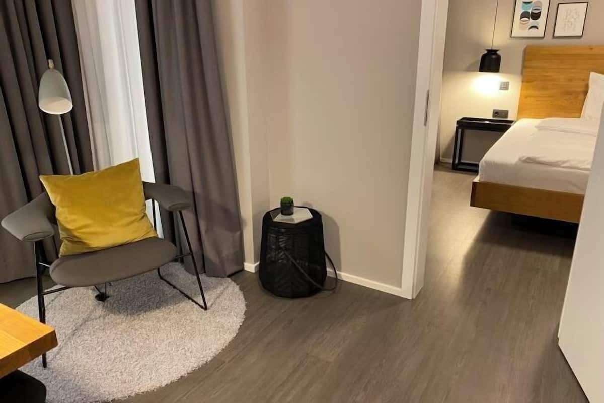 1 habitación, ropa de cama de alta calidad y edredón