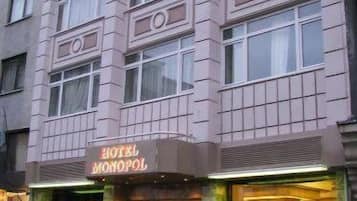 Entrada de la propiedad