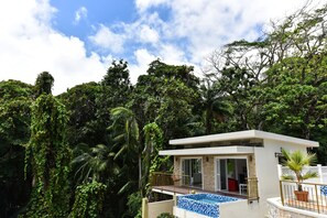 Vila Panorama, 1 kamar tidur, kolam renang pribadi, pemandangan samudra | Pemandangan dari kamar